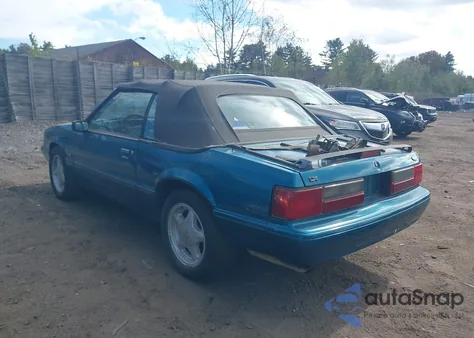 1993 Ford Mustang Lx из США, поврежденный, VIN 1FACP44E1PF142389
